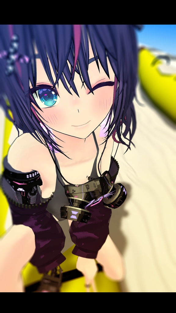 【CyberCat専用】肌・眼テクスチャ素材/CyberCat Eye SkinTexture