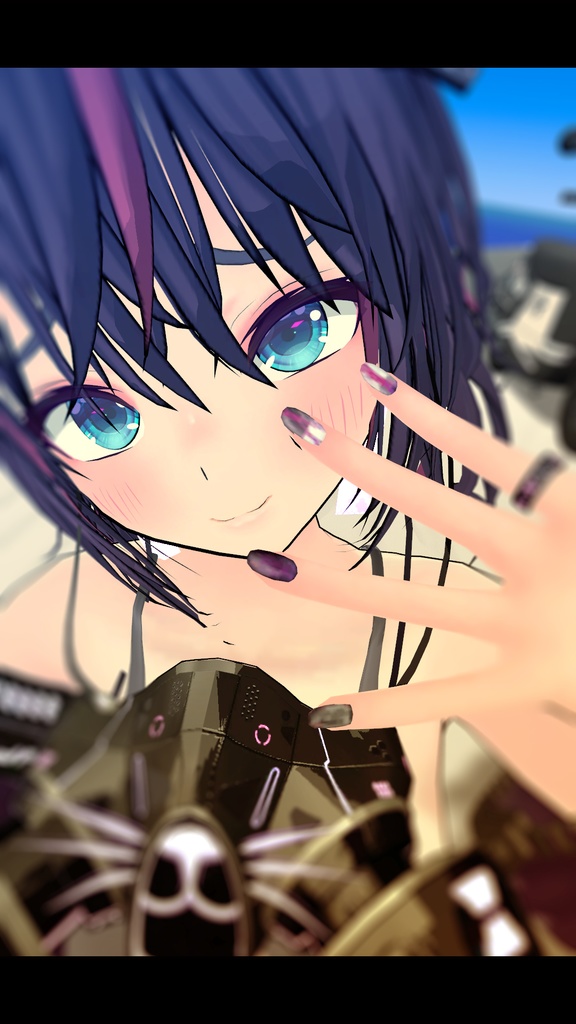 【CyberCat専用】肌・眼テクスチャ素材/CyberCat Eye SkinTexture