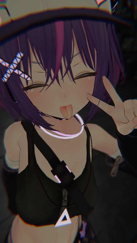 【CyberCat専用】肌・眼テクスチャ素材/CyberCat Eye SkinTexture