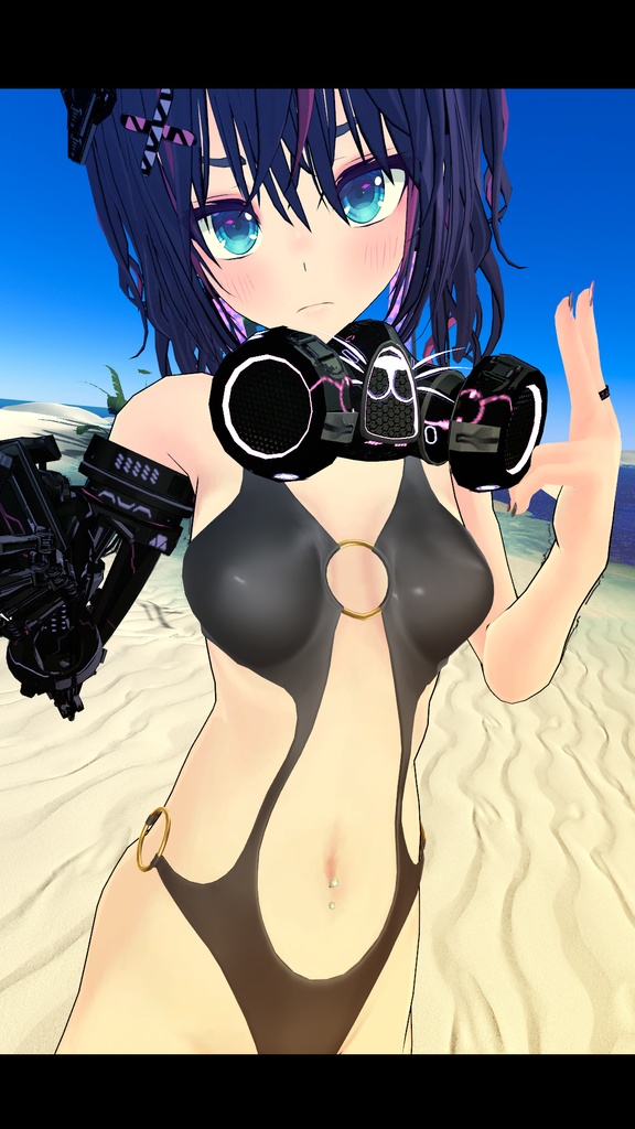 【CyberCat専用】肌・眼テクスチャ素材/CyberCat Eye SkinTexture