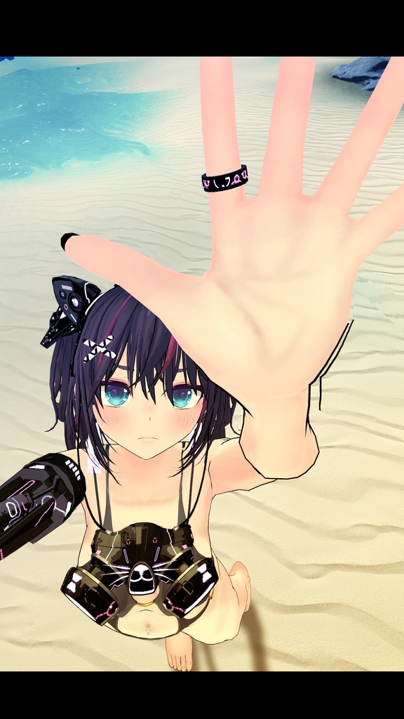 【CyberCat専用】肌・眼テクスチャ素材/CyberCat Eye SkinTexture