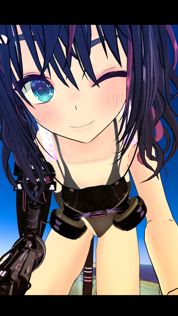 【CyberCat専用】肌・眼テクスチャ素材/CyberCat Eye SkinTexture