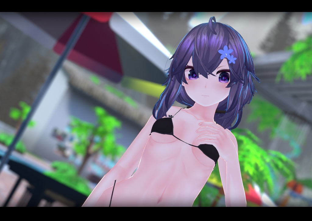 【メリノちゃん専用】肌・髪・眼テクスチャ素材/Merino Skin/Hair/Eye texture