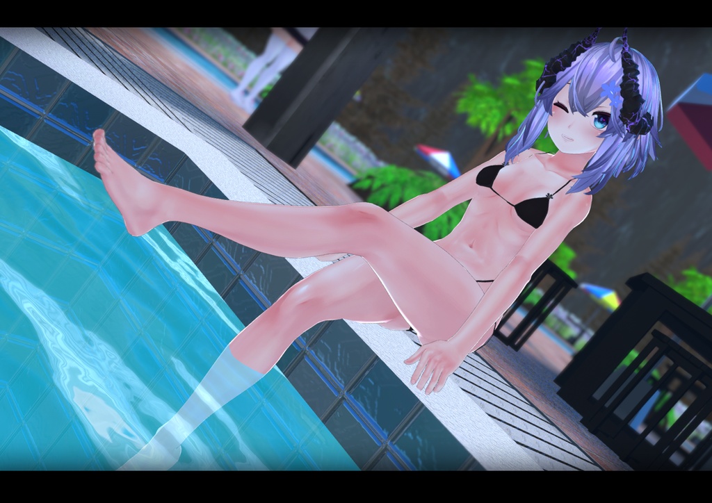 【メリノちゃん専用】肌・髪・眼テクスチャ素材/Merino Skin/Hair/Eye texture