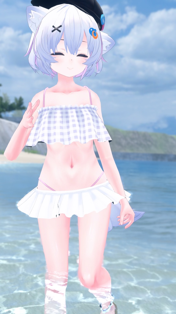 【アッシュ(Ash)ちゃん専用】肌・眼テクスチャ素材/Ash Skin/Eye texture