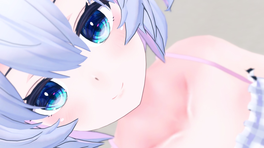 【アッシュ(Ash)ちゃん専用】肌・眼テクスチャ素材/Ash Skin/Eye texture