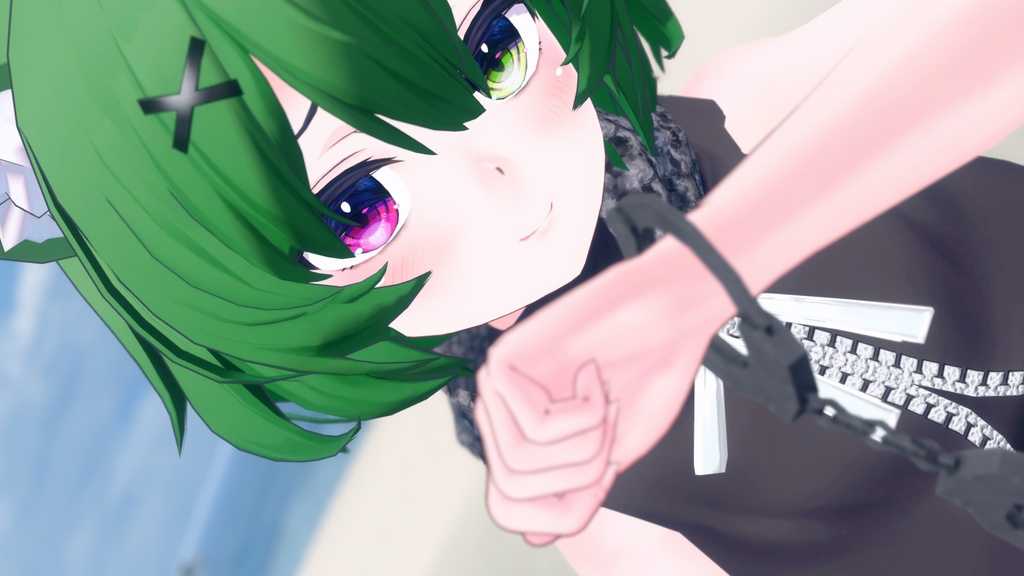 【アッシュ(Ash)ちゃん専用】肌・眼テクスチャ素材/Ash Skin/Eye texture