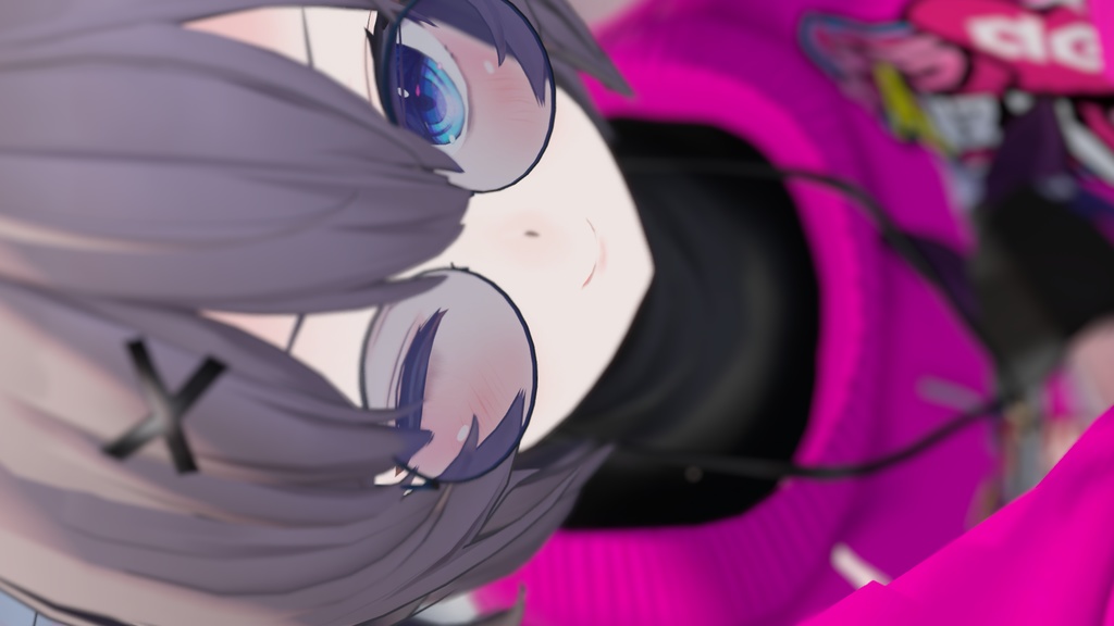 【アッシュ(Ash)ちゃん専用】肌・眼テクスチャ素材/Ash Skin/Eye texture