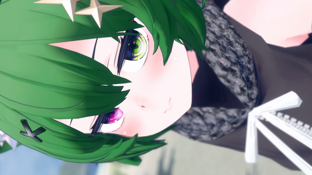 【アッシュ(Ash)ちゃん専用】肌・眼テクスチャ素材/Ash Skin/Eye texture