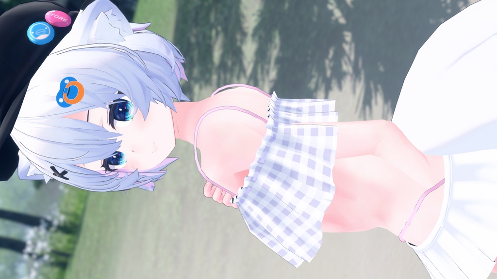 【アッシュ(Ash)ちゃん専用】肌・眼テクスチャ素材/Ash Skin/Eye texture