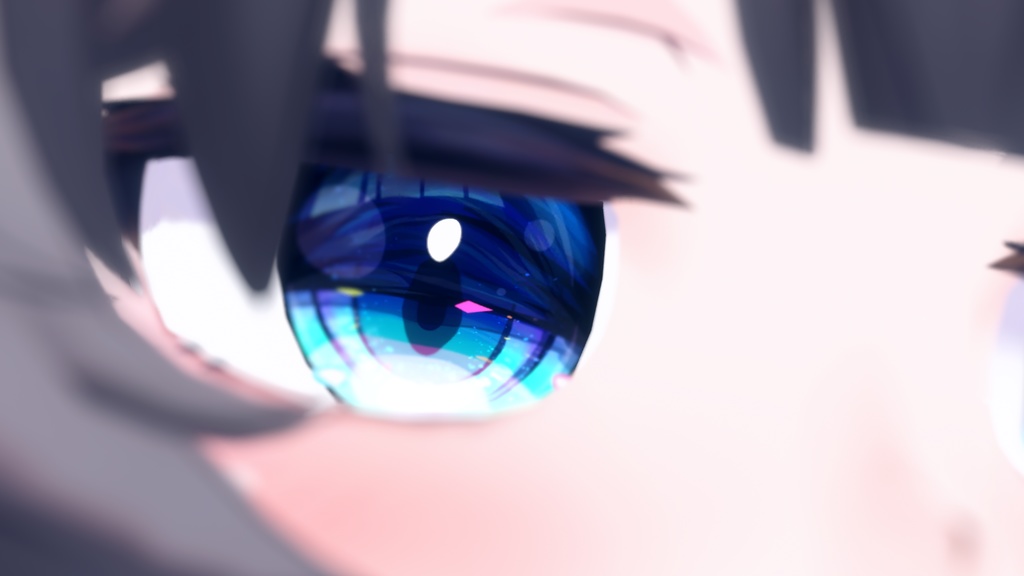 【アッシュ(Ash)ちゃん専用】肌・眼テクスチャ素材/Ash Skin/Eye texture