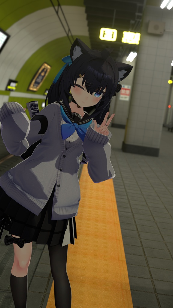 【セフィラ(Sephira)ちゃん専用】肌・眼テクスチャ素材/Sephira Skin/Eye texture