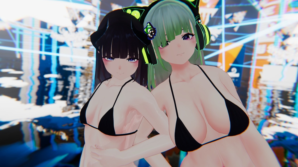 【くろなつ(Kuronatu)ちゃん専用】肌・眼テクスチャ素材/kuronatu Skin/Eye texture