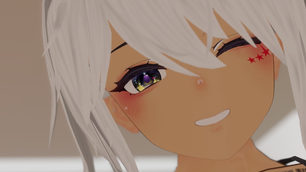 【くろなつ(Kuronatu)ちゃん専用】肌・眼テクスチャ素材/kuronatu Skin/Eye texture