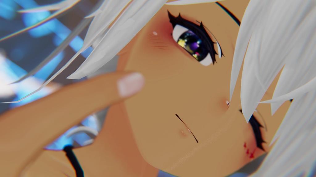 【くろなつ(Kuronatu)ちゃん専用】肌・眼テクスチャ素材/kuronatu Skin/Eye texture