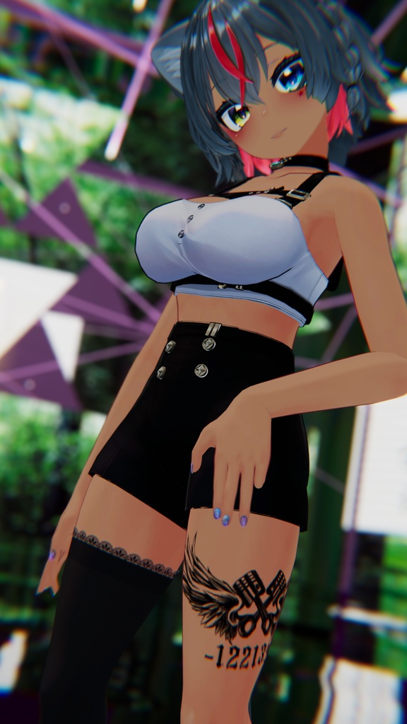 【まりえる(mariel)ちゃん専用】肌・眼テクスチャ素材/Mariel Skin/Eye texture