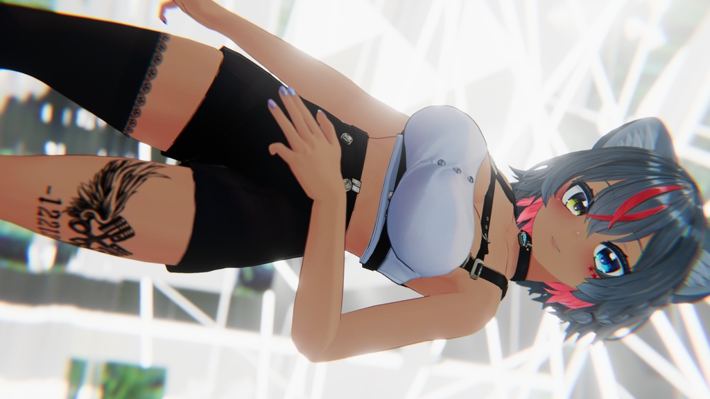 【まりえる(mariel)ちゃん専用】肌・眼テクスチャ素材/Mariel Skin/Eye texture