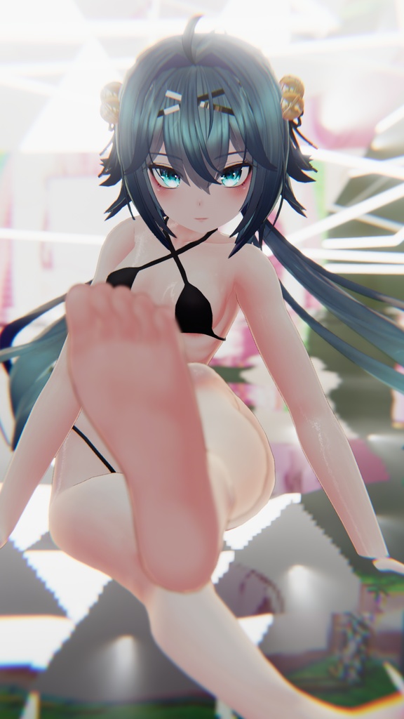 【竜胆ちゃん(Rindo)専用】肌・眼テクスチャ素材/Rindo Skin/Eye texture