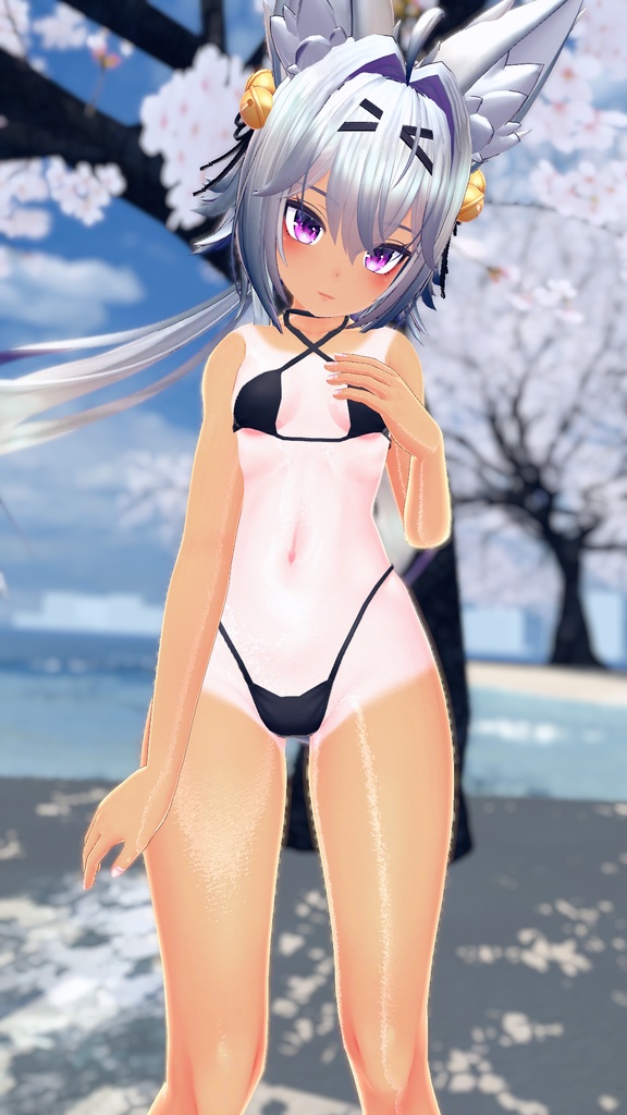 【竜胆ちゃん(Rindo)専用】肌・眼テクスチャ素材/Rindo Skin/Eye texture