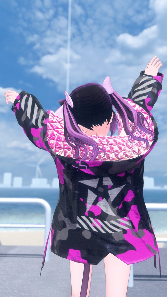 【あのんちゃん(Anon)専用】服テクスチャ素材/Anon costume texture