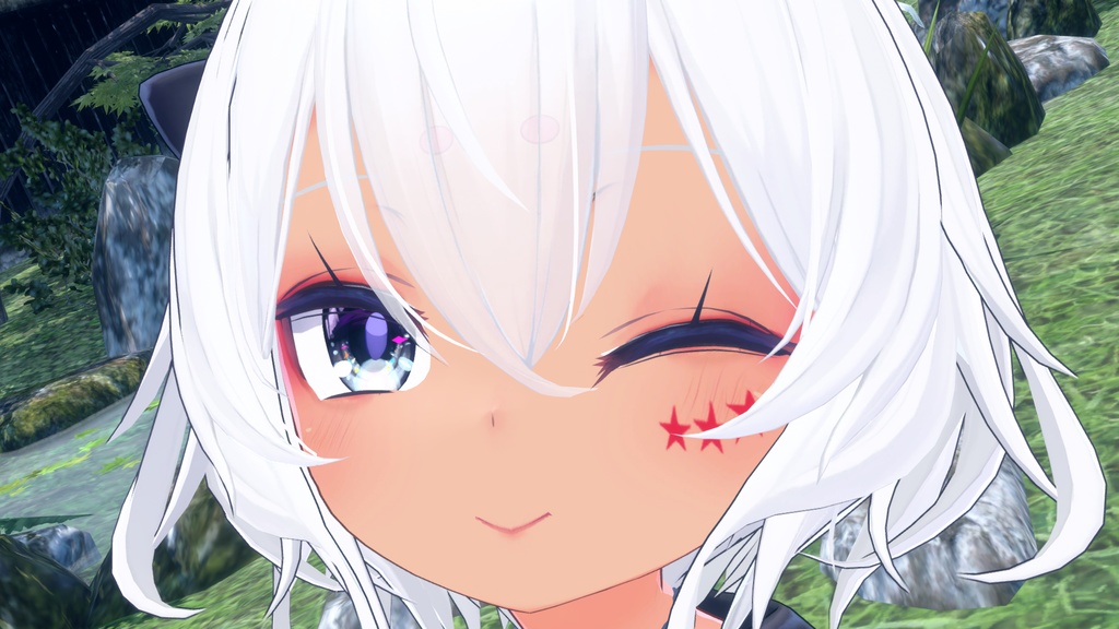 【幽狐族のお姉様(YuukoSan)専用】肌・眼テクスチャ素材/Yuuko San Skin/Eye texture