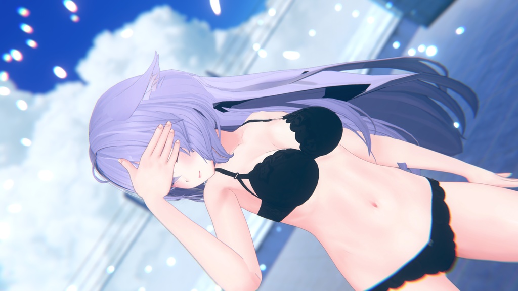 【桔梗(Kikyo)専用】肌・眼テクスチャ素材/Kikyo Skin/Eye texture