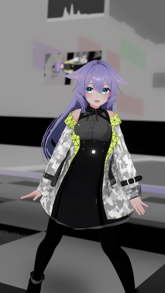 【桔梗(Kikyo)専用】肌・眼テクスチャ素材/Kikyo Skin/Eye texture