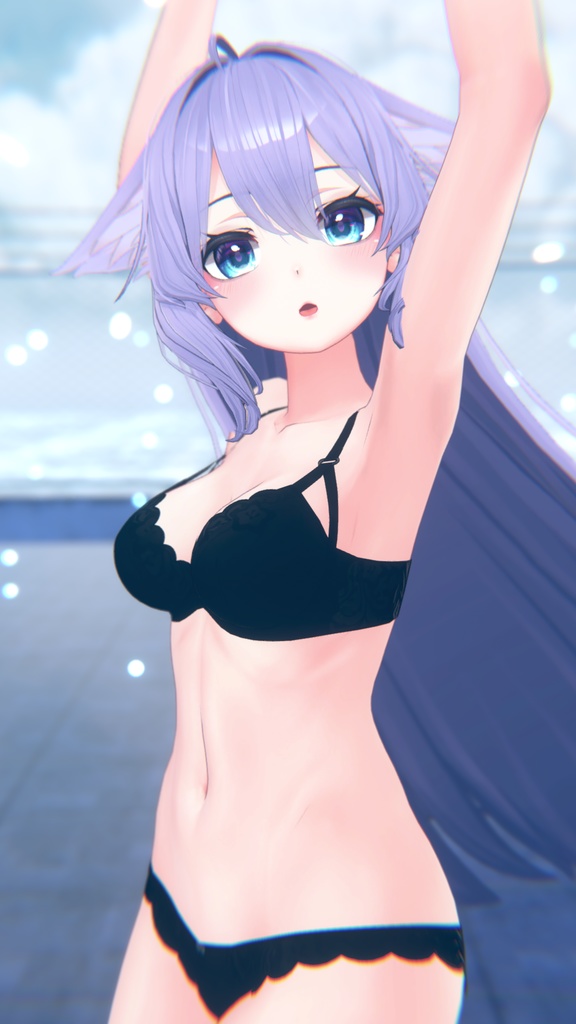 【桔梗(Kikyo)専用】肌・眼テクスチャ素材/Kikyo Skin/Eye texture