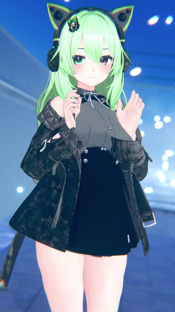 【桔梗(Kikyo)専用】肌・眼テクスチャ素材/Kikyo Skin/Eye texture