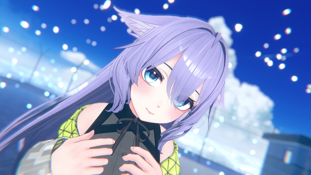 【桔梗(Kikyo)専用】肌・眼テクスチャ素材/Kikyo Skin/Eye texture