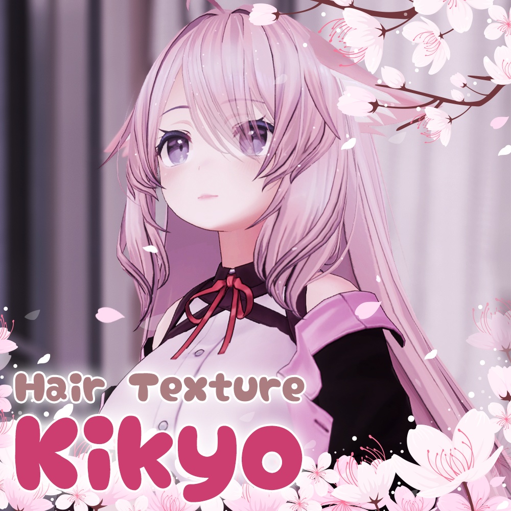 【桔梗（kikyo）専用】髪テクスチャ素材/kikyo Hair texture