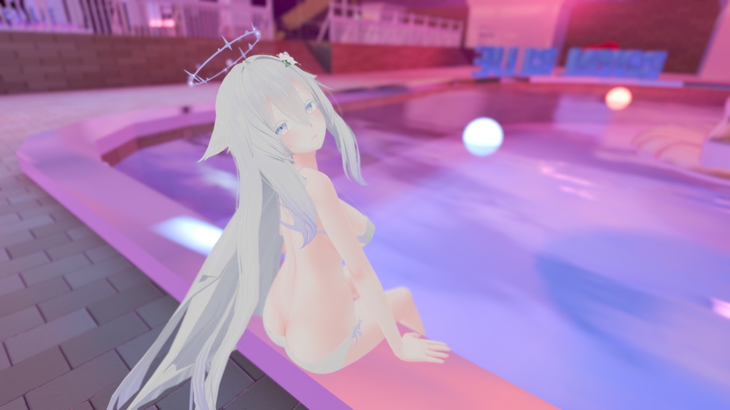 【桔梗(kikyo)専用】髪テクスチャ素材/kikyo Hair texture