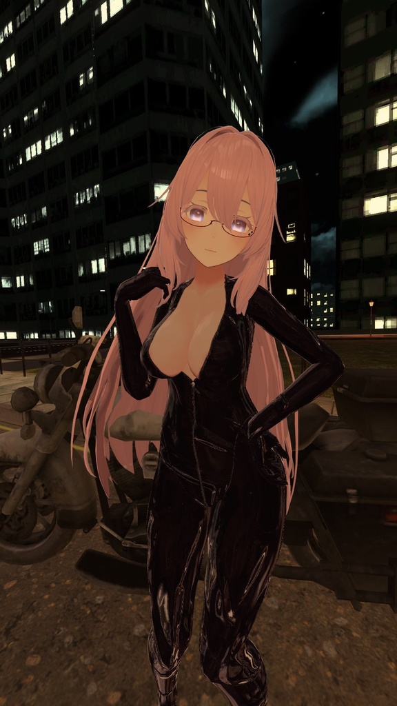 【桔梗(kikyo)専用】ラバースーツテクスチャ/kikyo RubberSuit texture