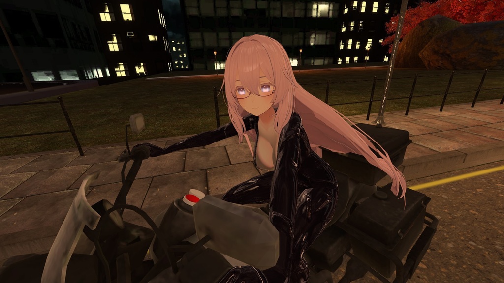 【桔梗(kikyo)専用】ラバースーツテクスチャ/kikyo RubberSuit texture