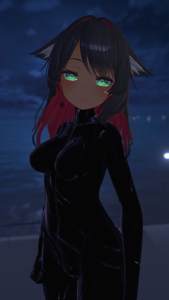 【桔梗(kikyo)専用】ラバースーツテクスチャ/kikyo RubberSuit texture