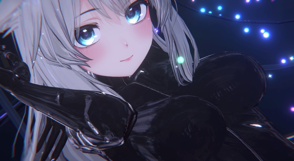 【桔梗(kikyo)専用】ラバースーツテクスチャ/kikyo RubberSuit texture