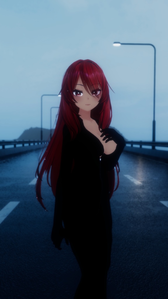 【桔梗(kikyo)専用】ラバースーツテクスチャ/kikyo RubberSuit texture