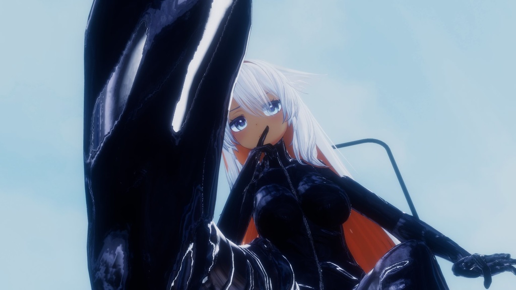 【桔梗(kikyo)専用】ラバースーツテクスチャ/kikyo RubberSuit texture