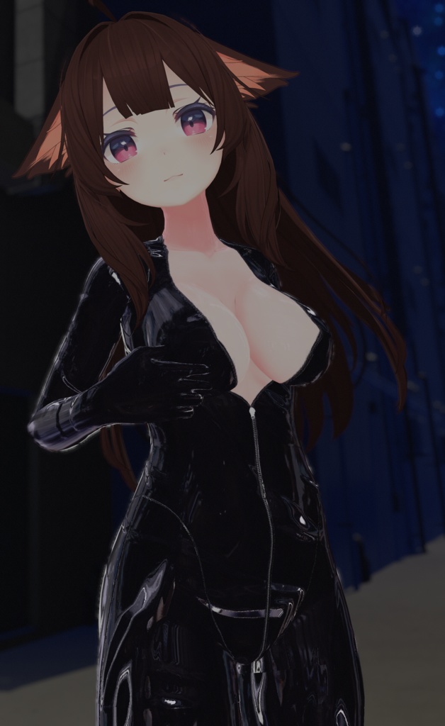【桔梗(kikyo)専用】ラバースーツテクスチャ/kikyo RubberSuit texture