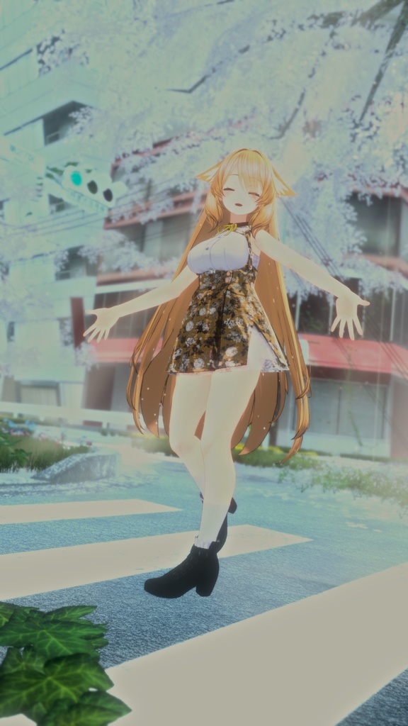 【桔梗(kikyo)専用】コスチュームテクスチャ/costume texture