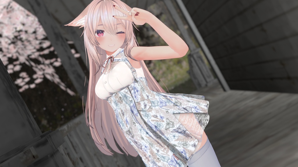 【桔梗(kikyo)専用】コスチュームテクスチャ/costume texture