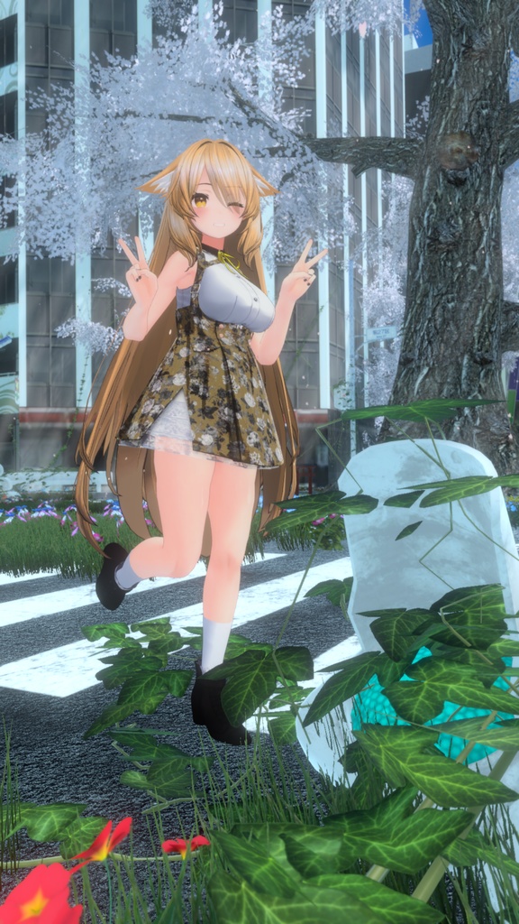 【桔梗(kikyo)専用】コスチュームテクスチャ/costume texture