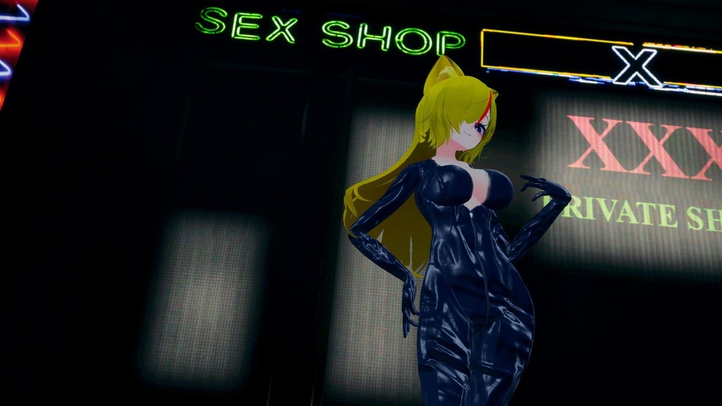 【舞夜ちゃん(Maya)専用】ラバースーツテクスチャ/maya RubberSuit texture