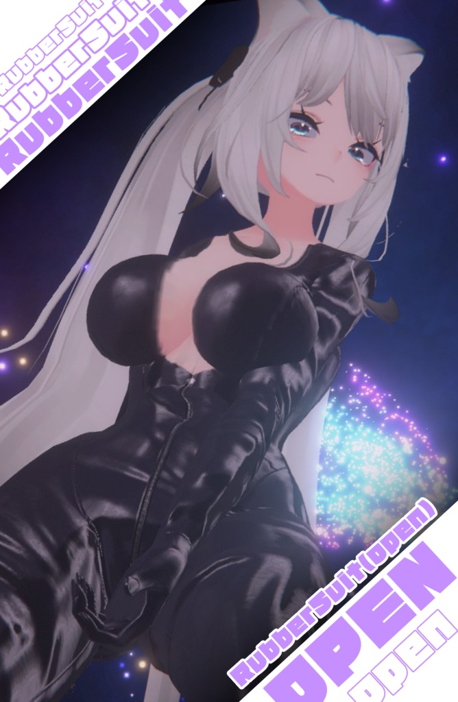 【舞夜ちゃん(Maya)専用】ラバースーツテクスチャ/maya RubberSuit texture