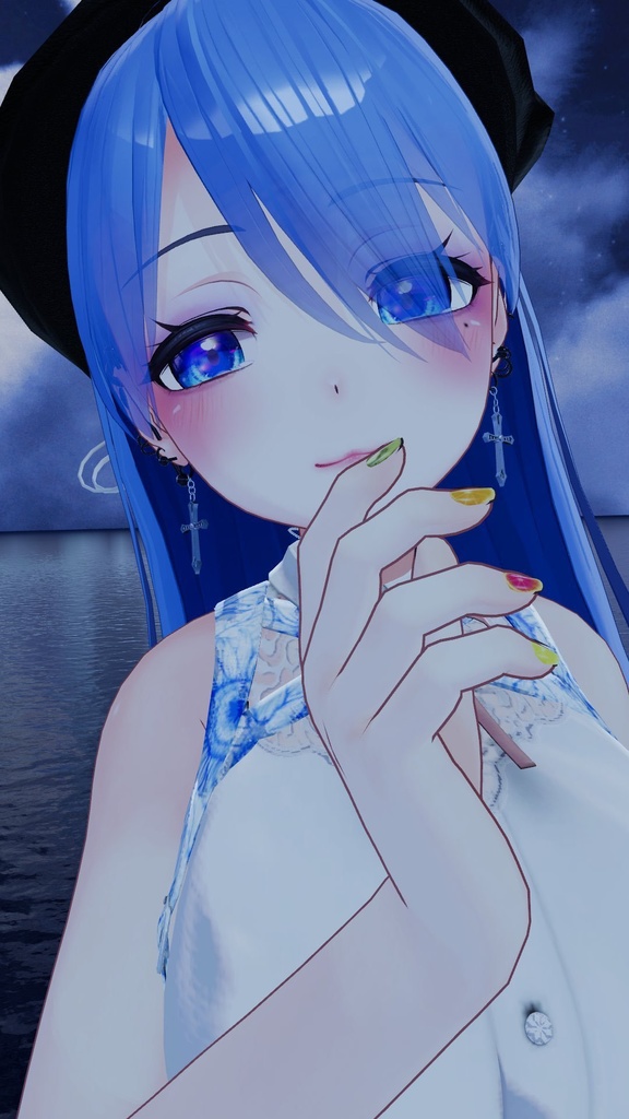 【桔梗(kikyo)専用】ネイルテクスチャ/Nail texture