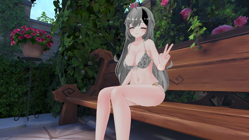 【セリア(Seria)専用】肌・眼テクスチャ素材/Seria Skin/Eye texture