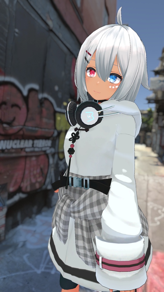 【薄荷(Hakka)専用】肌・眼テクスチャ素材/Hakka Skin/Eye texture