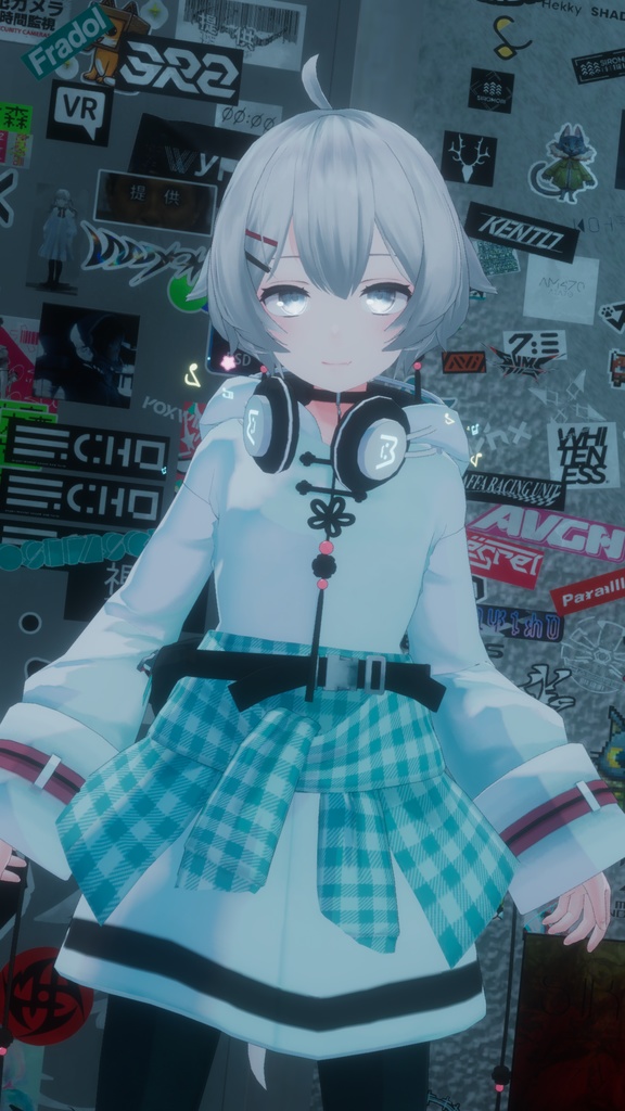 【薄荷(Hakka)専用】肌・眼テクスチャ素材/Hakka Skin/Eye texture