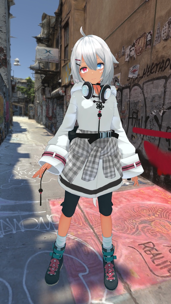 【薄荷(Hakka)専用】肌・眼テクスチャ素材/Hakka Skin/Eye texture