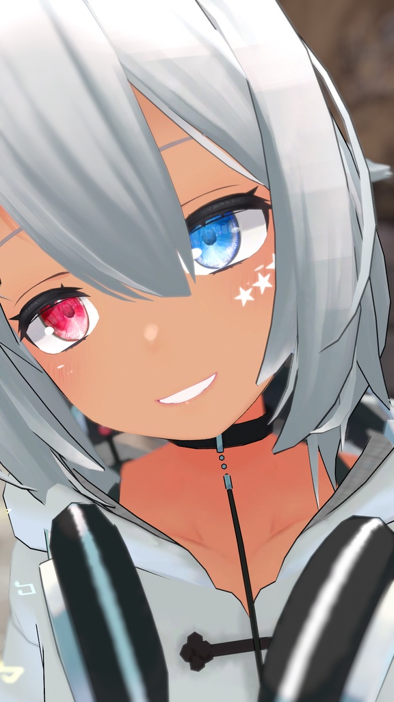 【薄荷(Hakka)専用】肌・眼テクスチャ素材/Hakka Skin/Eye texture